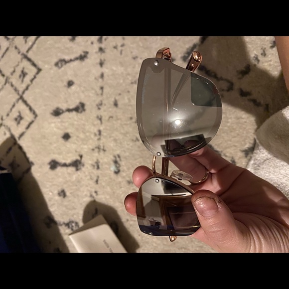 Women’s Mirrored Michael Kors Sunglasses - Picture 4 of 5